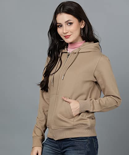 Alan Jones Clothing Women's Cotton Hooded Neck Sweatshirt (Image - 3)