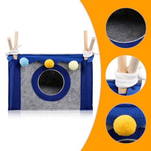 Escondite para conejo y cobayas con estructura acolchada lavable GLADFRESIT 4