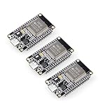 ELEGOO 3PCS ESP-32 Dev Boards, ESP-WROOM-32, USB-C, WiFi Bluetooth 4.2