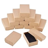 Kurtzy Kraft Witte Hobby Geschenk Doosjes (100 Pak) – Doos Meet 12 x 12 x 5 cm – Makkelijk te Assembleren Vierkante Presentatie Geschenk Dozen – Feesten, Verjaardagen, Huwelijken, Vakanties