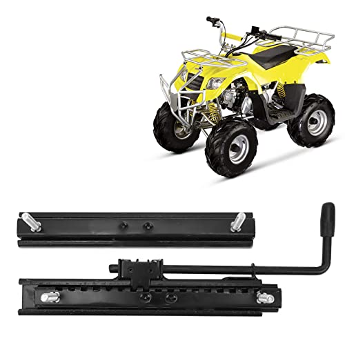 Sitzgleitschienen, 2 STÜCKE Slider Starke Stärke, Verstellbar, Gleitfähig, Passend für Go Kart Allrad Offroad ATV UTV