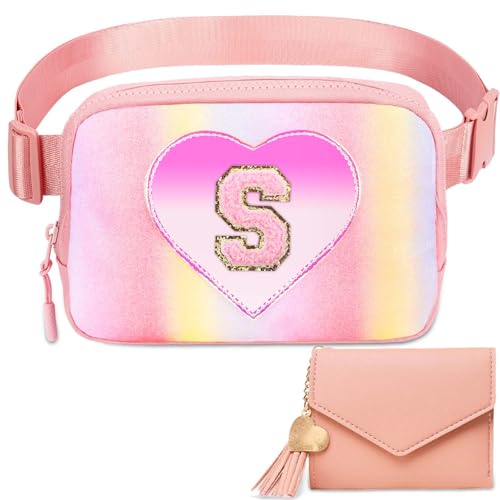 Image of Belt Bag for Girls Gifts - Birthday Gifts for Teenager, Personalized Gifts for Mom Freind Sister Teacher, Graduation Gifts for Her, Initial Crossbody Bag Belt Bag for Women S
