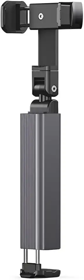 Suporte para Celular, Para Fotos, Videos e Gravação, Rotação 360°, Dobrável, Portátil, Compacto, ABS, Liga de Alumínio, Compatível com Android e iOS, Tik Tok