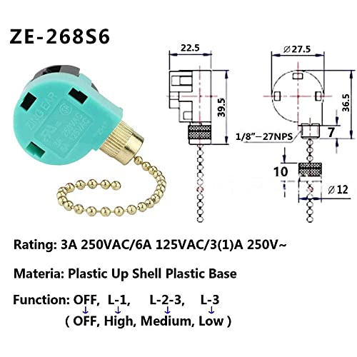 Switch ventilador techo Marca Akahttbn (2)