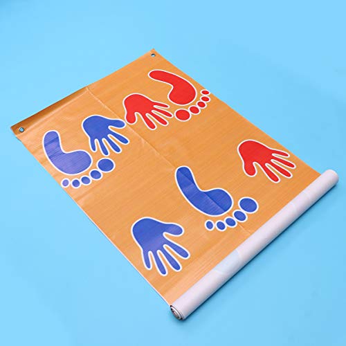 Toyvian Tapete de jogo de chão, tapete de festa, tapete divertido para jogos de festa para crianças,