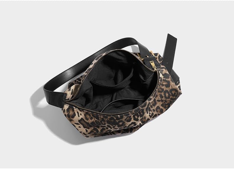 Cheetah Purses for Women Handbag, Chic y2k Shoulder Bag Tote Sling Purse Grunge Demure Classy Mcbling Ladies Chic Bags (leopard print)