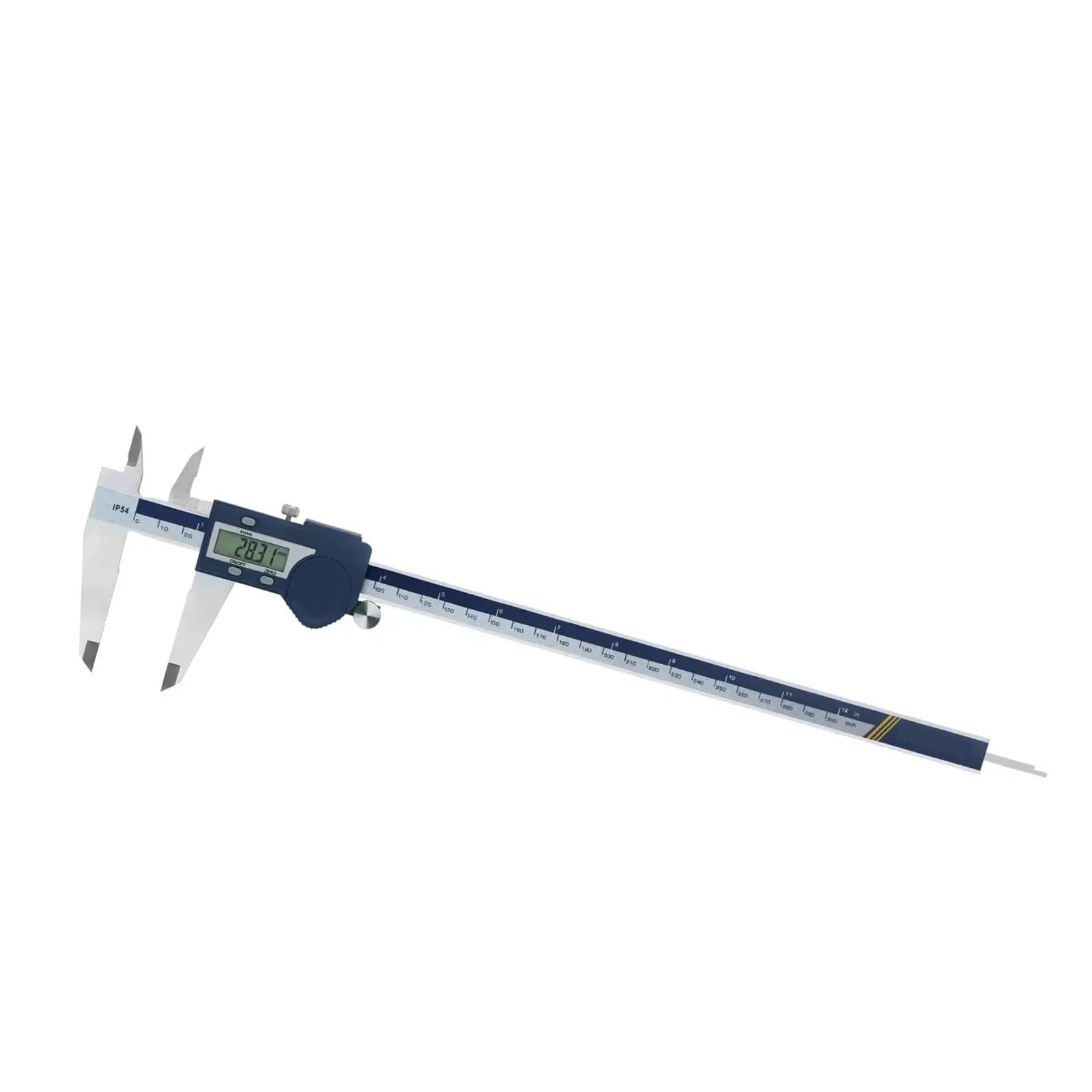 Calibre Digital Acero Inoxidable Pie de Rey electrónico de 0,01 mm, 300 mm, Acero Inoxidable por micrómetro, pie de Rey Digital, 300 mm