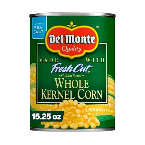 Del Monte Fresh Cut Golden Sweet Whole Kernel Corn, Canned