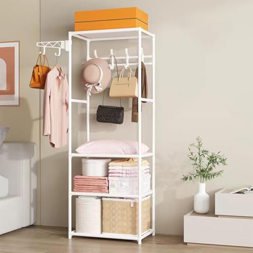 Yeziner �n���K�[���b�N �m�����b�N �ȃX�y�[�X �m�� �ߗ� ���@�\ �I�t�� ��e�� �n���K�[ �S�� ��� �}���V���� �ЂƂ��炵 �ƒ� ������ �X�p (�z���C�g,��55cm)