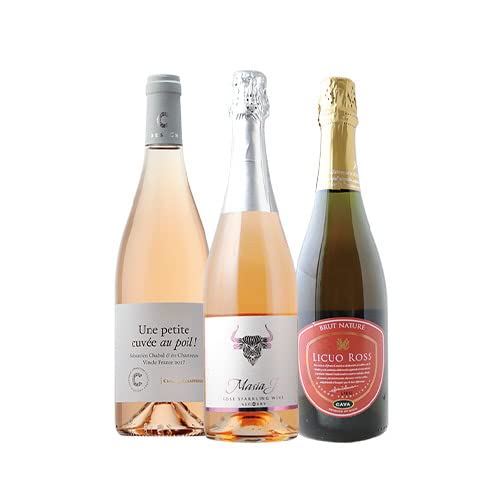 ワインショップソムリエ ロゼワインを飲み比べ！ロゼ3本セット（ロゼワイン3本）第19弾