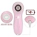Face Cleansing Brush, 3 in 1 Electric Rotating Facial Cleansing Brush USB Rechargeable Sonic Facial Brush Skin Cleansing for Exfoliation and Deep Scrubbing, Silicone Body Shower Bath Brush - 2 Pack
