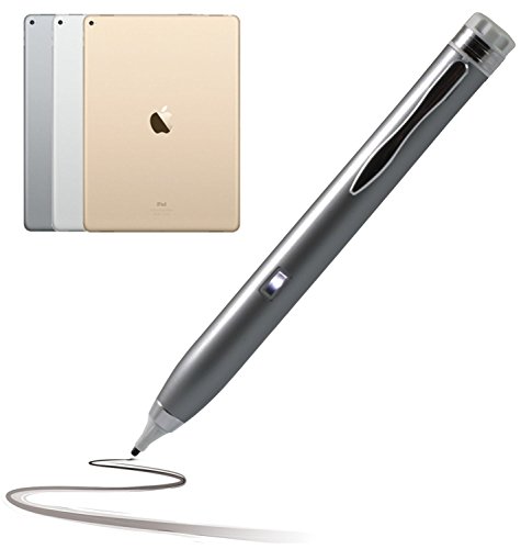 Navitech Grey Pro Works Active Stylus Pen Compatible with Apple iPad Pro 9.7 10 Best Navitech Tablet Stylus of 2023