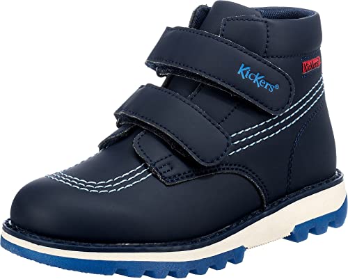 Bottines Enfant Garçon/fille - Talon Carré Perlé - Fermeture Zip - Semelle Souple Antidérapante - Taille 21-37 - 6
