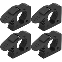 4Pcs Rubber Clamp, Shovel Holder, Quick Fist Clamp for 1.18in to 1.57in Diameter Tools and Equipment, Roof Rack Mount for ATV UTV RV Van Trucks Boat Train