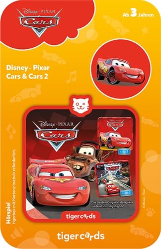 tigermedia tigercard Disney Cars 1 und 2 Rennwagen Auto Abenteuer Geschichten tigerbox Hörbox Hörspiele Hörbücher Lieder Geschenkidee Jungs Sohn