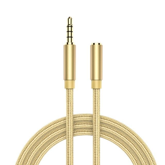 Cable Extensor de Audio Jack 3.5 mm 0.5 m miniatura 1