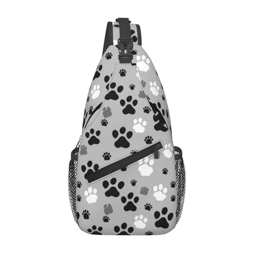 Morrales de senderismo Paw Prints para mujer y hombre
