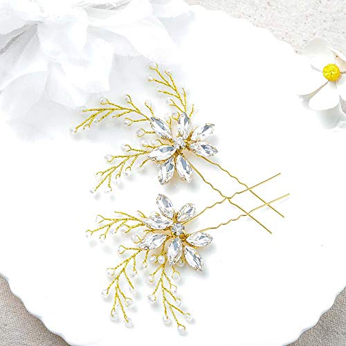 Jovono forcine per capelli da sposa, accessori per...