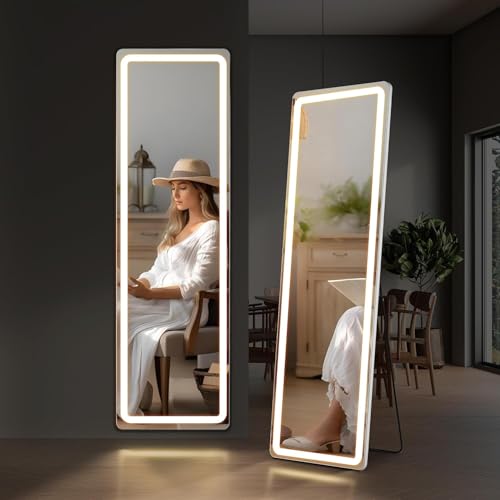 ALPEN Full Length Mirror with LED Lights, 60