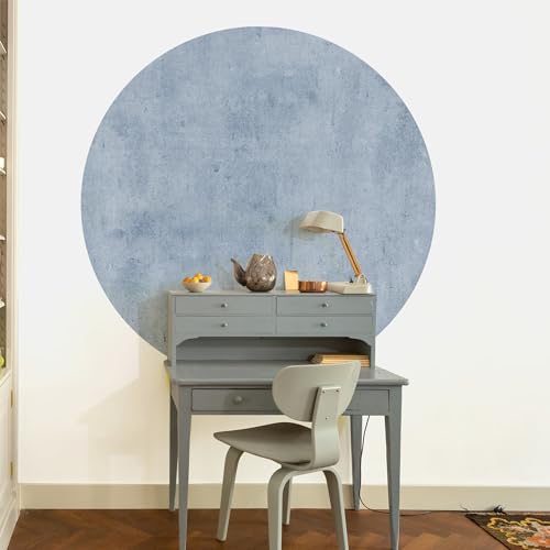 Pastel Print Circle Wall Decal - Half Circle, Semicircle Wall