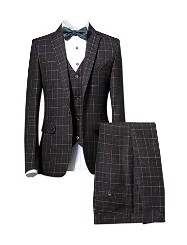 Costume smart retro veste de smoking ajustée silhouette élancée homme