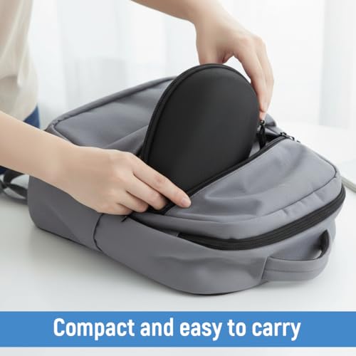 Image of ZORBES Compatible with MX Vertical Mouse Case, EVA Hard Shell Travel Bag | Protective Storage, Scratchproof Surface, Waterproof Design, Soft Plush Liner, Portable Carrying Design for Daily Travel