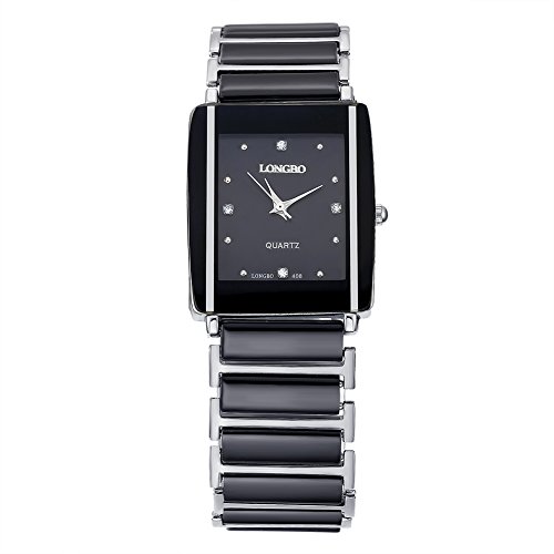 YELLOW CHIMES Black Dial Black Strap Silver Layer Designer Analog Watch