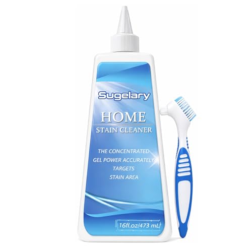 Image of Sugelary Mold Stain Cleaner Gel, 16 Fl Oz Washing Machine Cleaner for Front Loader Seal, All-Purpose Gel for Home Use on Bathroom Grout, Sink, Shower and Caulk