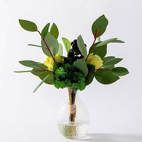 Decoration florale haut de gamme avec bouquet vase de simulation - 5