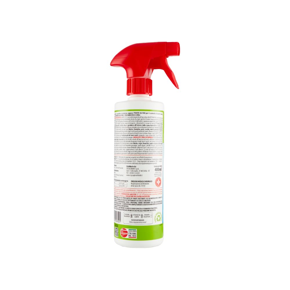 ZIG-ZAG Insetticida Spray Antipulci per ambienti 400 ml