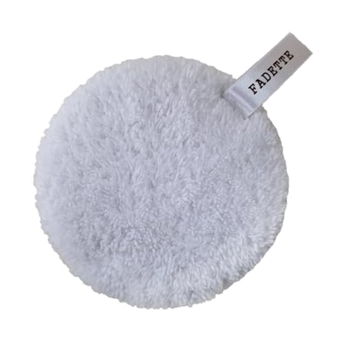 FADETTE Reusable Water Cleansing Makeup Remover Microfiber 4.33 Inch Pad (Big 2P) - Ultra Soft, Eco Friendly, Non Toxic