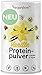 Produktbild veganflow® vegan Protein, pflanzliches Eiweißpulver, ohne Soja, glutenfrei und laktosefrei, veganes Proteinpulver (Vanille)