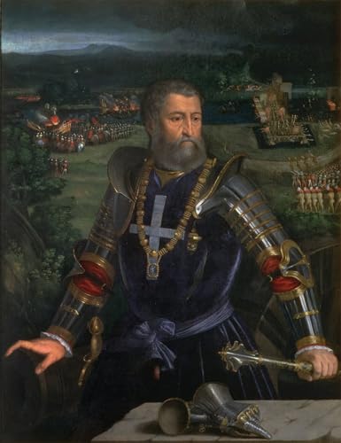 Dosso Dossi portrait Alfonso d'Este toile pour grand mur vide