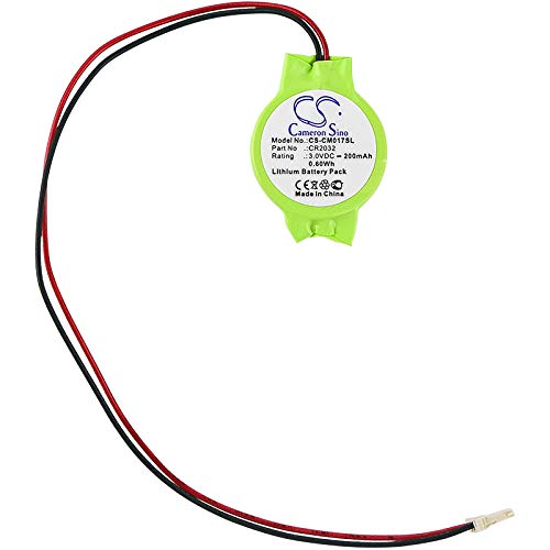 Batería de reemplazo 200mAh CR2032 3.0V miniatura 3