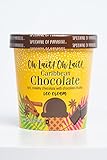 Oh Lait! Oh Lait! Haitian Ice Cream CARIBBEAN CHOCOLATE ICE CREAM (Pack of 4)