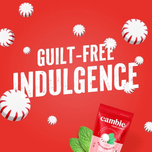 Image of Cambie Sugar Free Peppermint Hard Candy Individually Wrapped - 2 lb