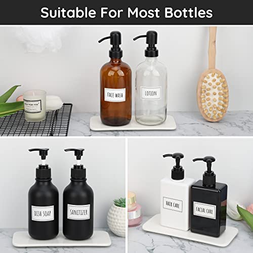Image of Segbeauty Bathroom Labels for Organizing, 36PCS Waterproof Laundry Labels Soap Dispenser Stickers, Self-Adhesive Removable Beauty Skincare Organization Label for Bathroom Kitchen Laundryroom Dresser
