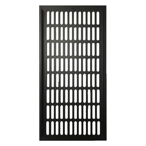 Grilles de ventilation alu 100x800 mm pour aérer les meubles haut de gamme