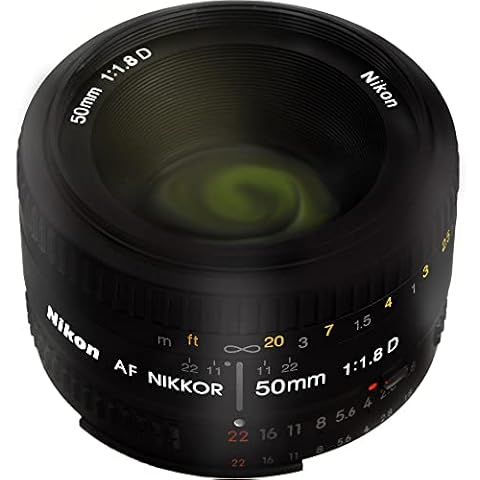 Nikon AF FX Nikkor Objectif 50 mm f/1.8D Cover
