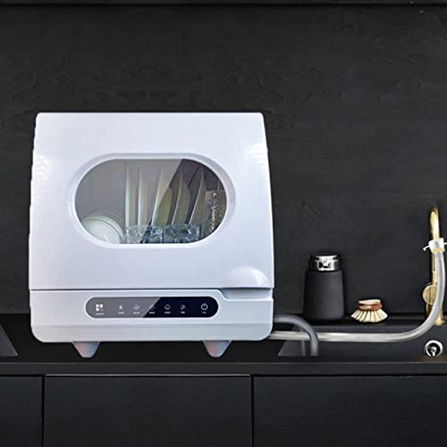 Mini lave-vaisselle portable compact 4 programmes avec double pulvérisation - 3