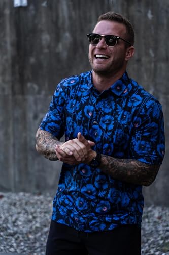 Savage Tacticians Men's Polo Shirts - Performance Active Wear, Moisture-Wicking, UV Protection Golf & Casual Wear4