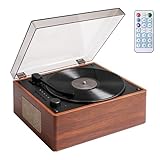 Batterie rechargeable et utilisation portable : la batterie de 2000 mAh permet 4 à 6 heures de lecture de musique CD en continu. Le lecteur CD portable avec Bluetooth est donc idéal pour les voyages, le camping ou les fêtes dans le jardin. La housse anti-poussière transparente améliore non seulement l'esthétique du lecteur CD rétro, mais empêche également efficacement la poussière de tomber par le haut et affecte la lecture du CD, ce qui vous permet de profiter d'une expérience musicale parfaite.