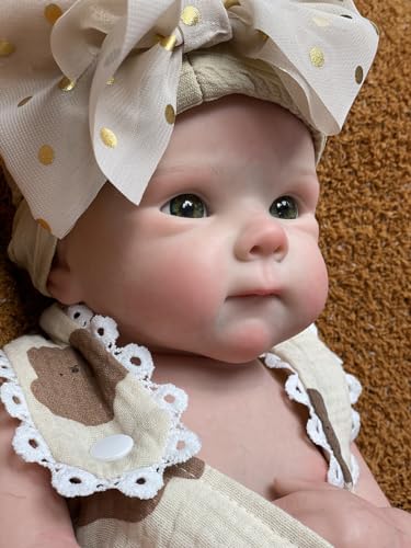 Muñeca Bebé Silicona Anatómica 18 pulgadas Abenduot miniatura 5