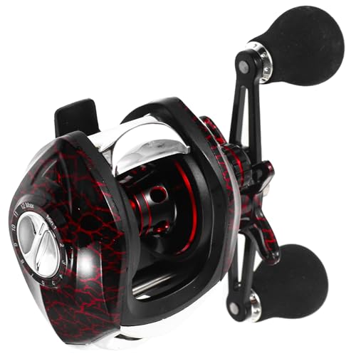 Moulinet main gauche 10 vitesses en nylon ultra léger pour pêche carpe