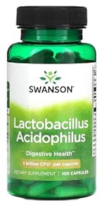 Swanson Lactobacillus Acidophilus 1 Milliarde CFU Kapseln