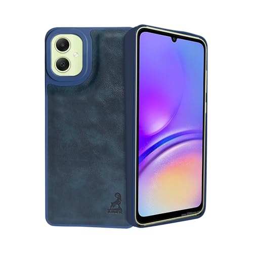 Image of AIBEX Shield Compatible with Samsung Galaxy A05 / Samsung Galaxy F05 / Samsung Galaxy M05 Back Cover | Flexible Vegan Leather | Full Camera Protection | Raised Edges | Super Soft-Touch | Bumper Case