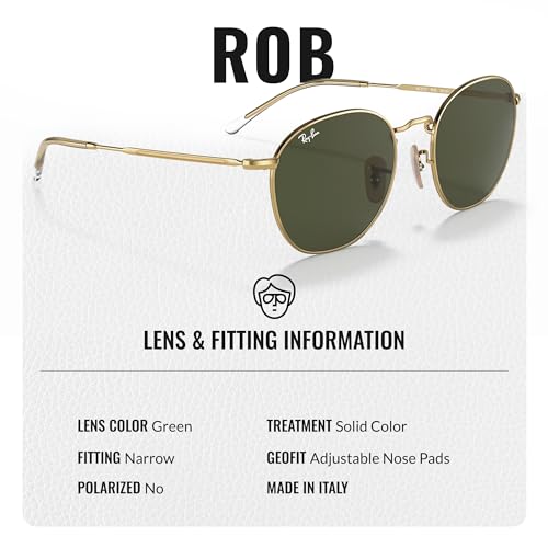Ray-Ban RB3772 ROB Square-Round Shaped Sunglasses for Men & Women with Official RAYBAN Eyewear Kit4