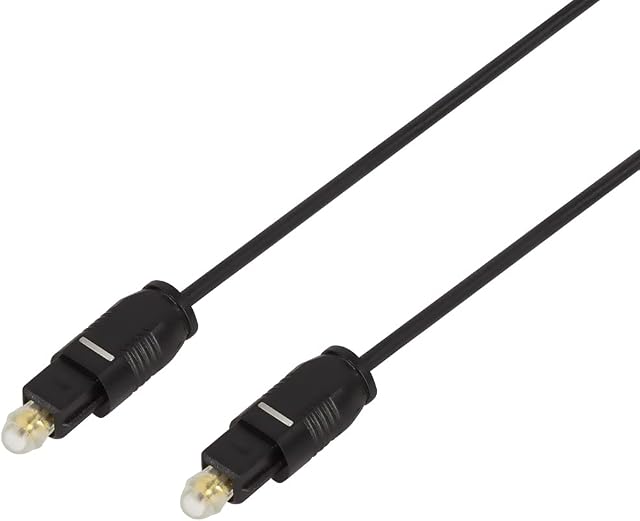 Logilink CA1006 Kabel Optyczny, Czarny, 1.0m