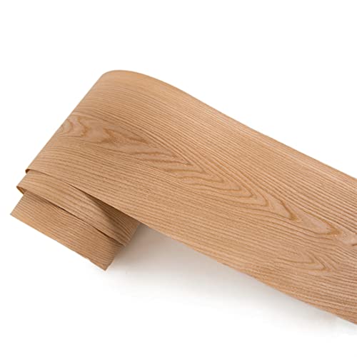 1 rol natuurlijk een ELM-fineer dunne houten effen handgemaakt Diy Instrumenten maken meubels (Wood Diameter : 20 x 250… - Image 3