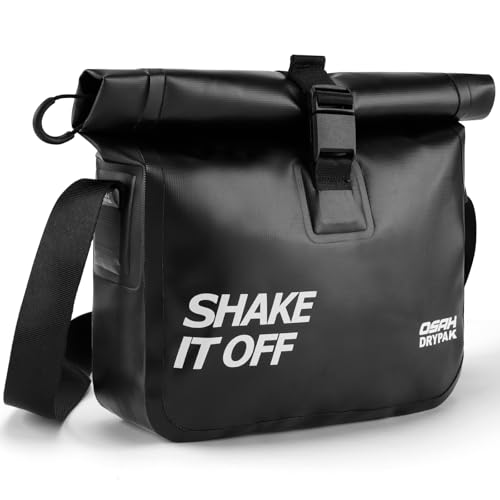 OSAH DRYPAK Waterproof Bag, Waterproof Shoulder Bag, Airtight Dry bag, Floating Waterproof Pouch with Adjustable Strap, Waterproof Bag for Kayaking, Swimming, Snorkeling, Boating